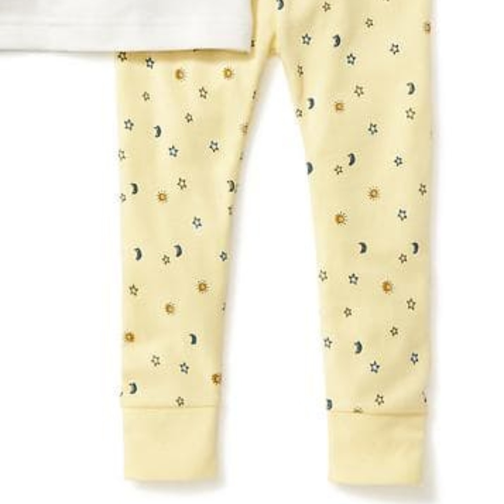 NWT Old Navy smile SUN dance MOON stars pajamas - Picture 2 of 2